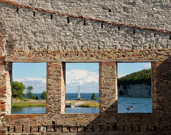 Snail Shell Harbor from Fayette Historic Townsite