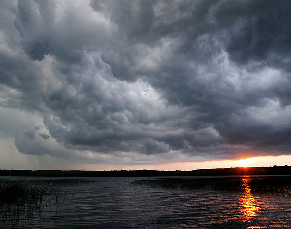 Storm Clouds Over Lake Carlos