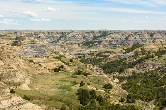 Badlands, Theodore Roosevelt National Park, North Dakota
