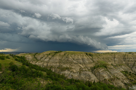Storm over the Badlands, Little Missouri State Park, North Dakota